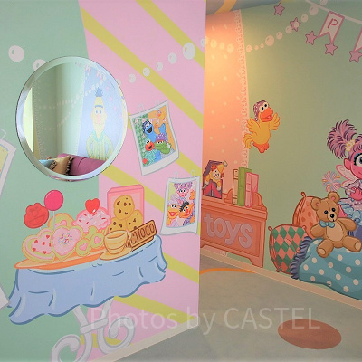 セサミストリート・パジャマパーティ・ルーム