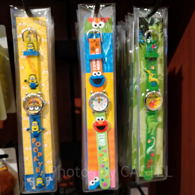 セサミストリートのラバーウォッチ