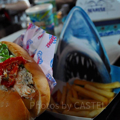 ジョーズをイメージしたセットメニュー