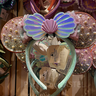 上海ディズニーカチューシャ:アリエルの貝殻カチューシャ