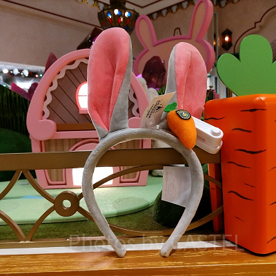 上海ディズニーカチューシャ：ジュディのにんじん型録音機付カチューシャ