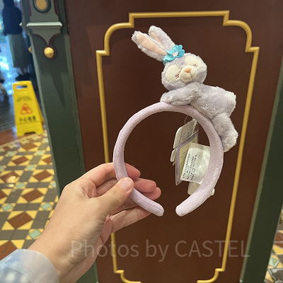 上海ディズニー ファンタジア 光るカチューシャ 紺 - メルカリ