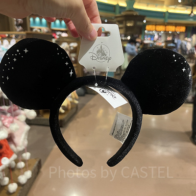 上海ディズニーカチューシャ：ミッキーカチューシャ（ブラック）