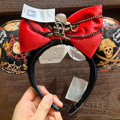 上海ディズニーカチューシャ：海賊カチューシャ（海賊柄）