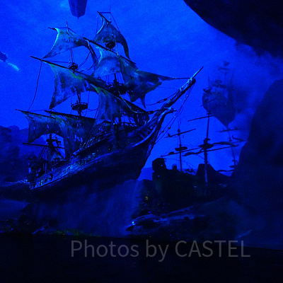 上海ディズニーカリブの海賊：映像技術とライドシステムの融合に感動