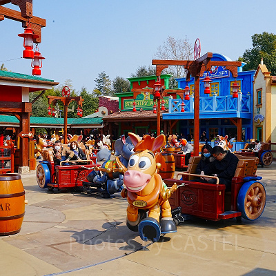 上海ディズニートイストーリーランド：ウッディのラウンドアップ