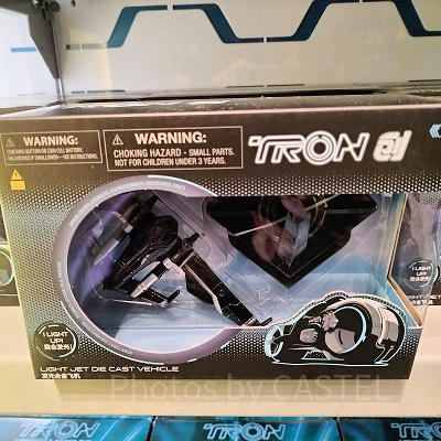 上海ディズニートロングッズ:光るダイキャスト製トロンジェット