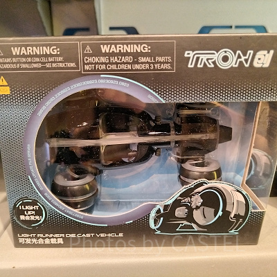 上海ディズニートロングッズ:光るダイキャスト製トロンビークル