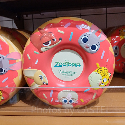 上海ディズニーズートピアグッズ：ドーナツ型クランチチョコレート
