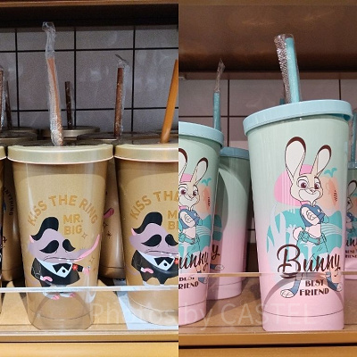 上海ディズニーズートピアグッズ：ドリンクボトル