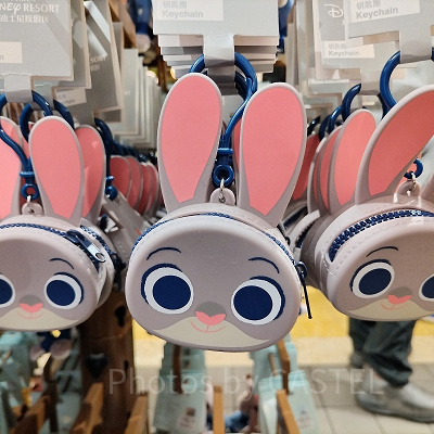 上海ディズニーズートピアグッズ：ジュディのシリコン小物入れ