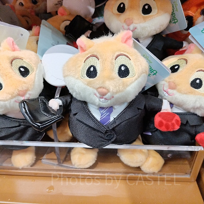 上海ディズニーズートピアグッズ：タビネズミのマスコット