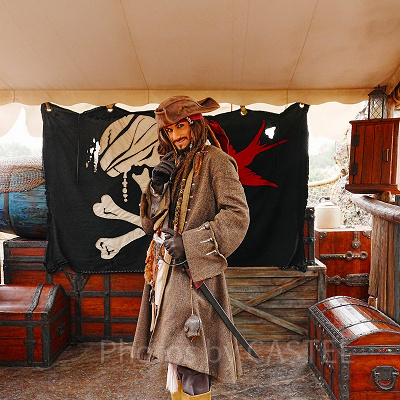 上海ディズニーランド:ジャック・スパロウとのグリーティング