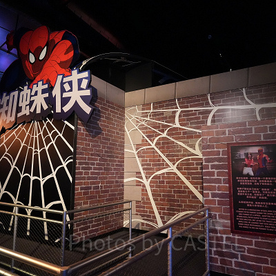 上海ディズニーのマーベルエリア「マーベルユニバース」:ミート・スパイダーマン