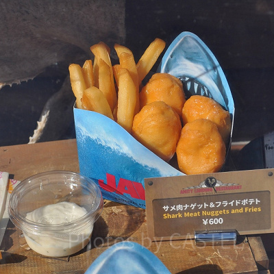 サメ肉ナゲット(アミティ・ランディングレストラン)