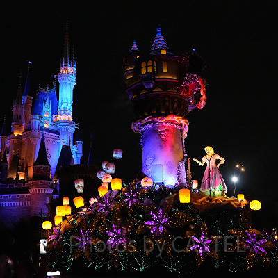 光り輝くラプンツェル