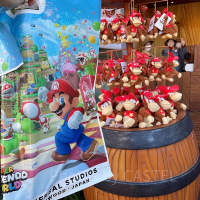 ショップ袋はマリオ