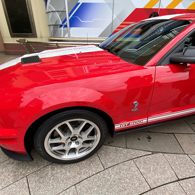 2020年度に登場した赤井秀一の愛車(2020年自身で撮影)