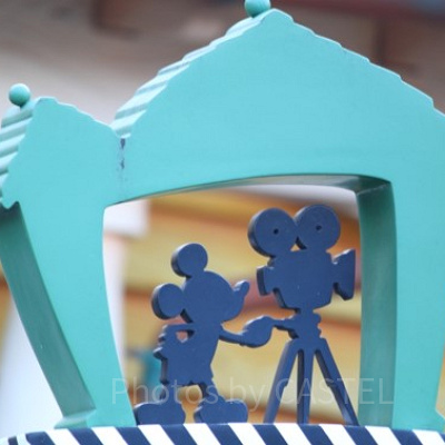 ミートミッキー前の看板