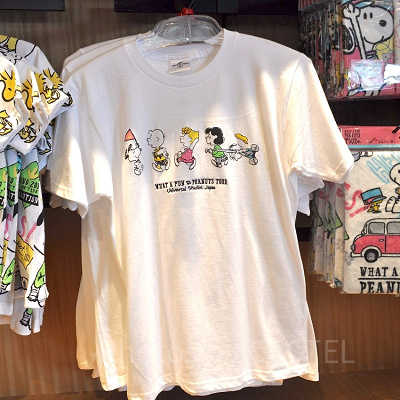 シンプルTシャツ／WHAT A FUN PEANUTS TOUR