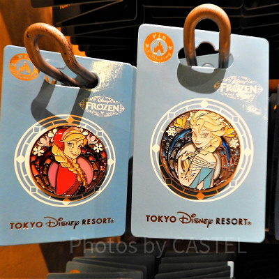 姉妹のピンバッジ