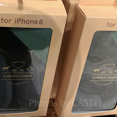 スマートフォンケース〔USJ×進撃の巨人〕