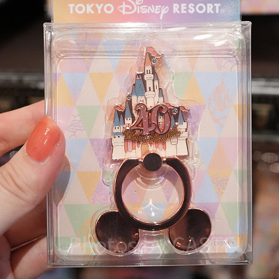 スマートフォンリング（ディズニー40周年グッズ）