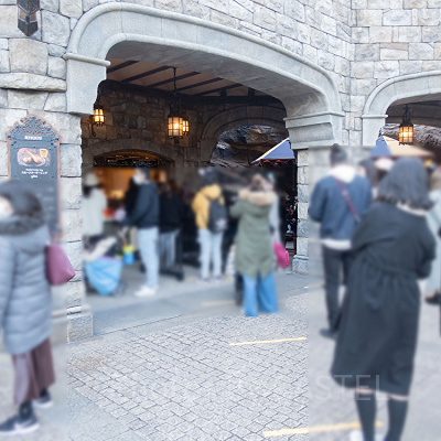 スモークターキーレッグの混雑状況／16:45