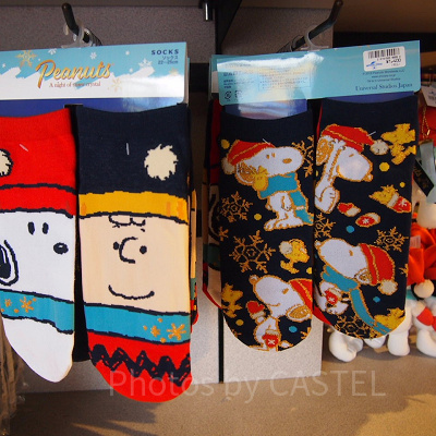 スヌーピー2019冬の新作シリーズの靴下