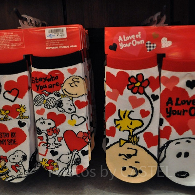 スヌーピー「A Love of Your Own」ソックス