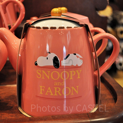スヌーピー＆ファーロンのティーポット