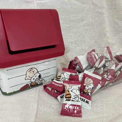 スヌーピーアソートチョコレートクランチ中身