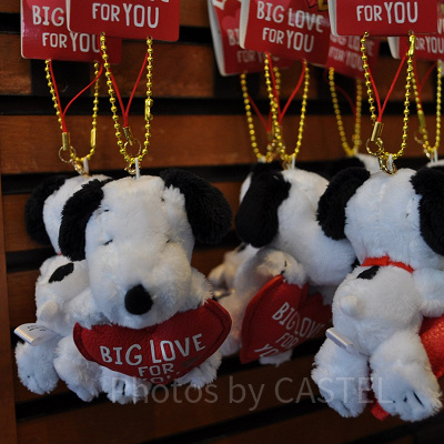 スヌーピー「BIG LOVE FOR YOU」マスコットキーチェーン