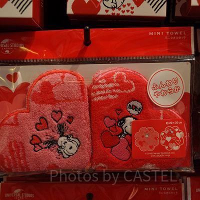 スヌーピー「BIG LOVE FOR YOU」ミニタオルセット