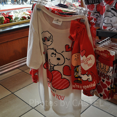 スヌーピー「BIG LOVE FOR YOU」ルームウエア（中身）