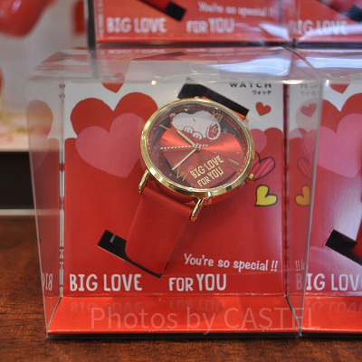スヌーピー「BIG LOVE FOR YOU」腕時計