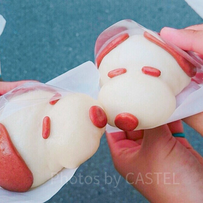 スヌーピーまん（カスタード味）