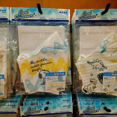 スヌーピーひんやりマスク