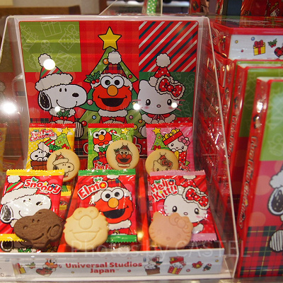 スヌーピー・エルモ・キティプリントクッキー