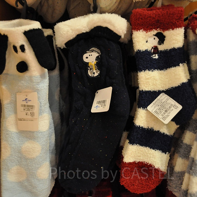 スヌーピー＆フレンズ　レディースルームソックス