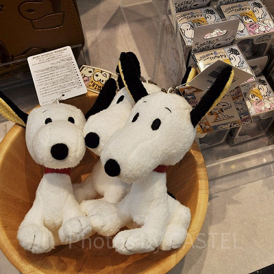 スヌーピーグッズ「LOVEable VINTAGE snoopy」のキーチェーン