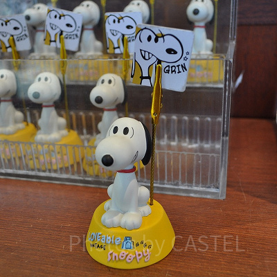スヌーピーグッズ「LOVEable VINTAGE snoopy」／メモスタンド