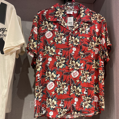 スヌーピーアロハシャツ