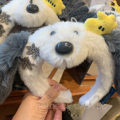 スヌーピーカチューシャ（USJクリスマスグッズ2023）