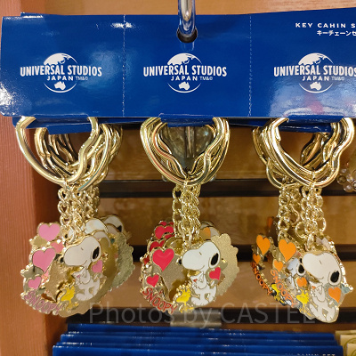 スヌーピーキーチェーンセット(ゴールド)