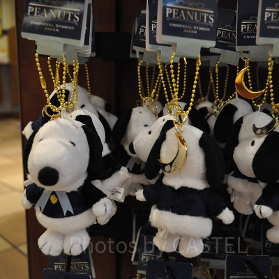 スヌーピーのマスコットキーチェーン
