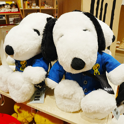 スヌーピーミュージアムグッズ：ぬいぐるみ