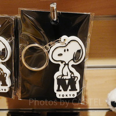 スヌーピーミュージアムグッズ/ラバーキーホルダー