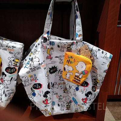 スヌーピーの総柄エコバック