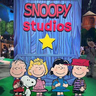 スヌーピースタジオのフォトスポット